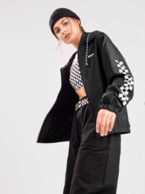 Vans kastle black windbreaker cheap jacket